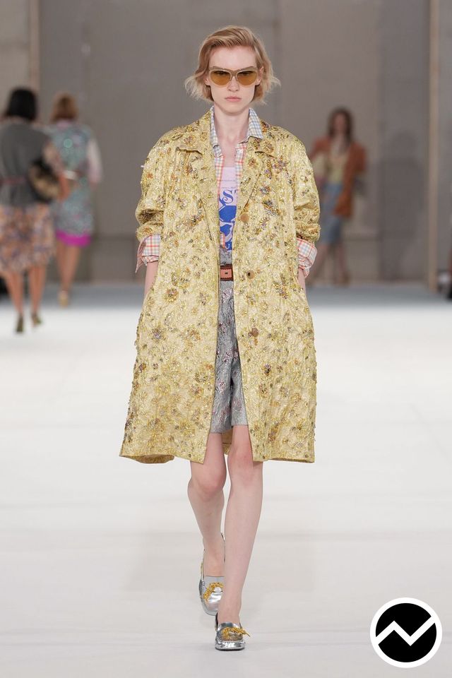 Dries Van Noten, SS27 womenswear, Gold, look 34