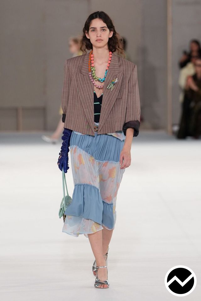 Dries Van Noten, SS27 womenswear, Boxy Jacket, look 38