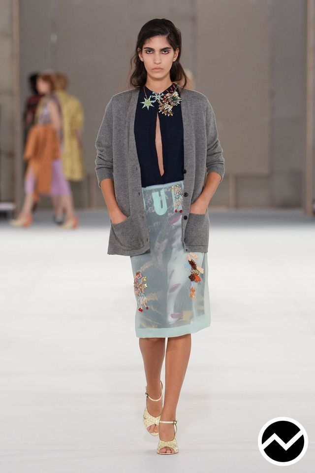 Dries Van Noten, SS27 womenswear, Sweater Knit, look 44
