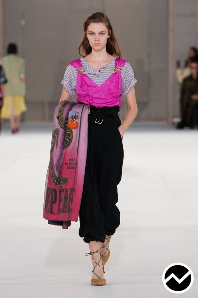 Dries Van Noten, SS27 womenswear, Cropped Pants, look 52