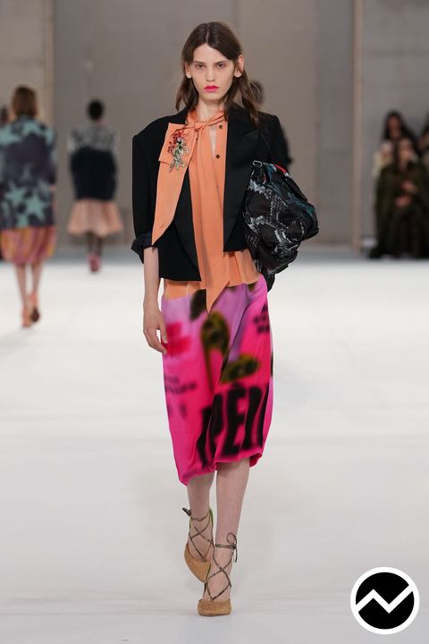 Dries Van Noten, SS27 womenswear, Letters & Numbers, look 53