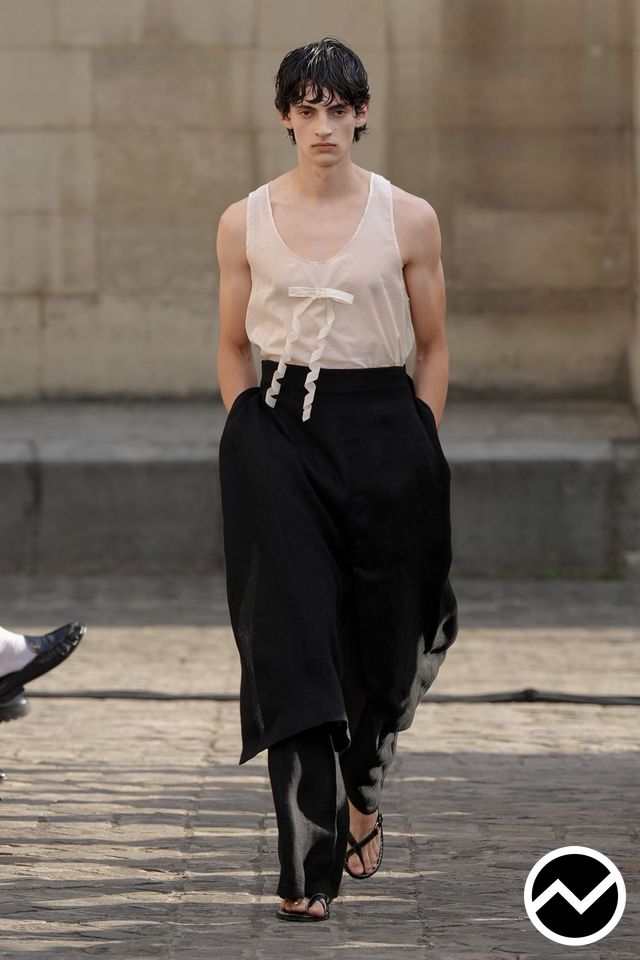Egonlab, SS27 menswear, Sand, look 34