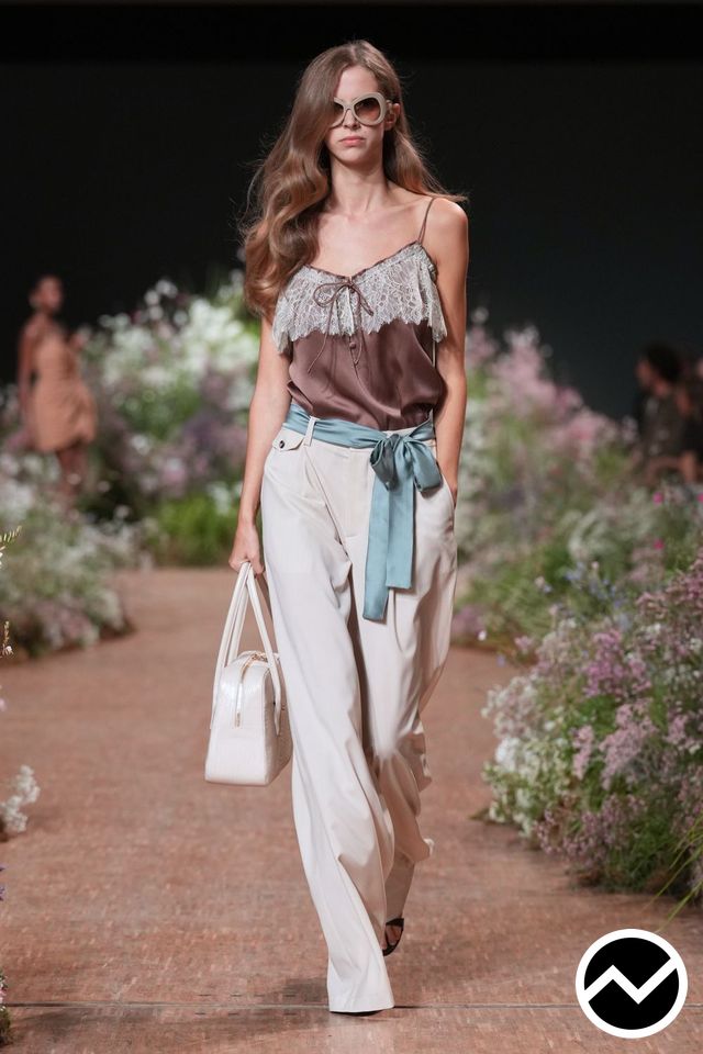 Elie Saab, SS27 womenswear, 70s Retro, look 8