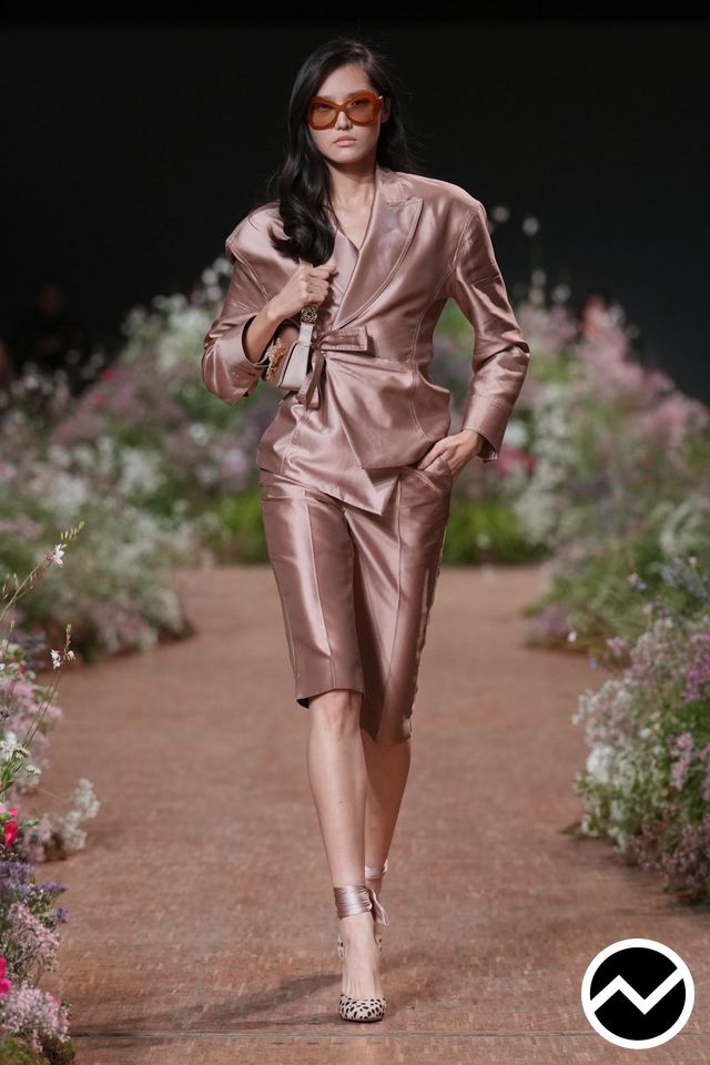 Elie Saab, SS27 womenswear, 80s Retro, look 17