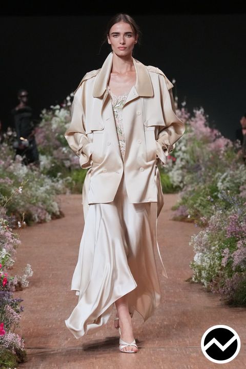 Elie Saab, SS27 womenswear, Drop Shoulder Jacket, look 31