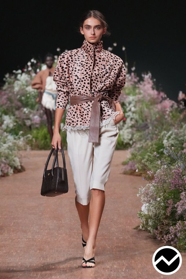 Elie Saab, SS27 womenswear, Animal, look 34