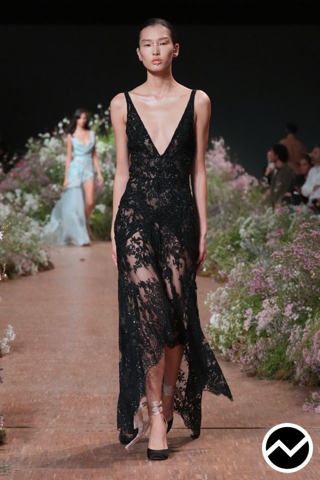 Elie Saab, SS27 womenswear, Goth, look 37