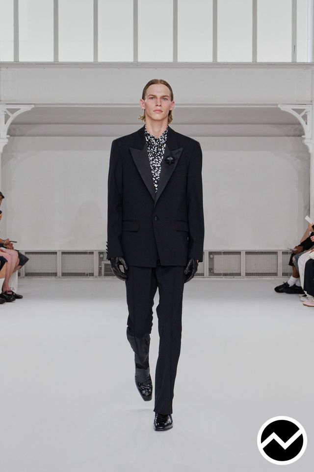 Ernest W. Baker, SS27 menswear, Monochrome, look 1