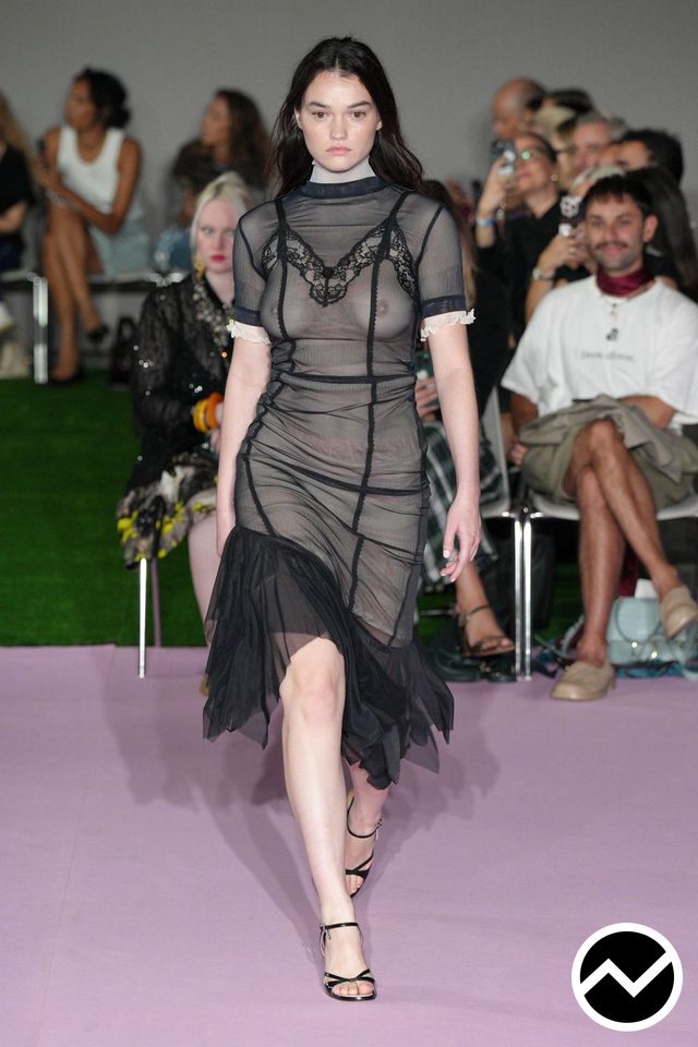 Ester Manas, SS27 womenswear, High Neckline Dress, look 1