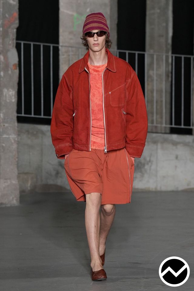Études Studio, SS27 menswear, Coral, look 23