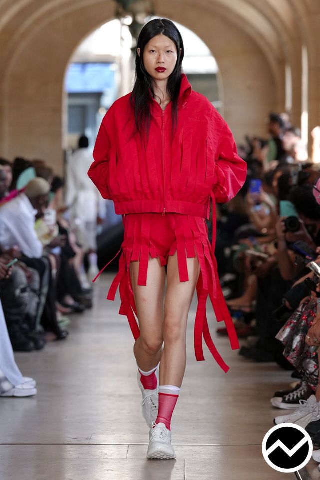 Feng Chen Wang, SS27 womenswear, Sportcore, look 10