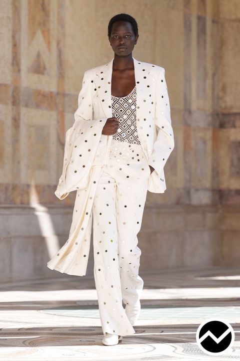 Gabriela Hearst SS27 womenswear, look 1