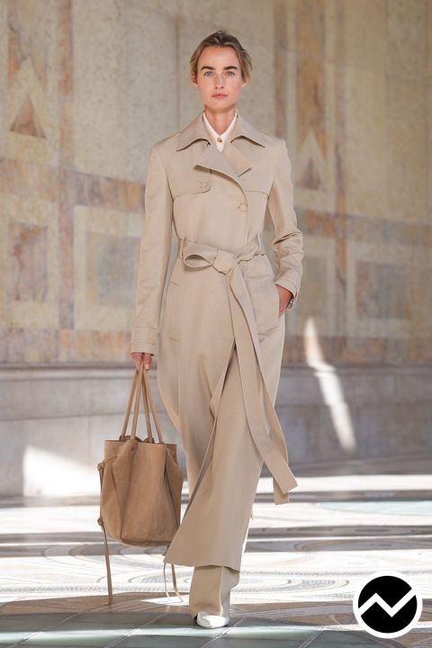 Gabriela Hearst, SS27 womenswear, Wrap Coat, look 11