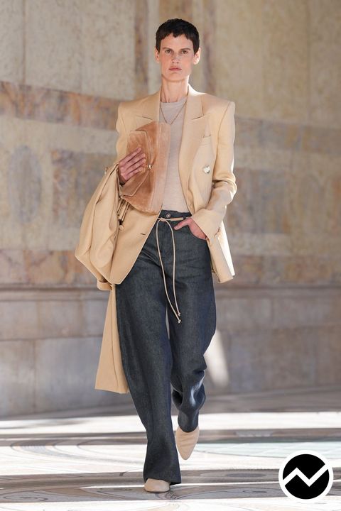 Gabriela Hearst, SS27 womenswear, Double Breasted Jacket, look 13