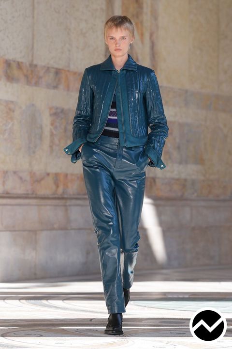 Gabriela Hearst, SS27 womenswear, Biker, look 19