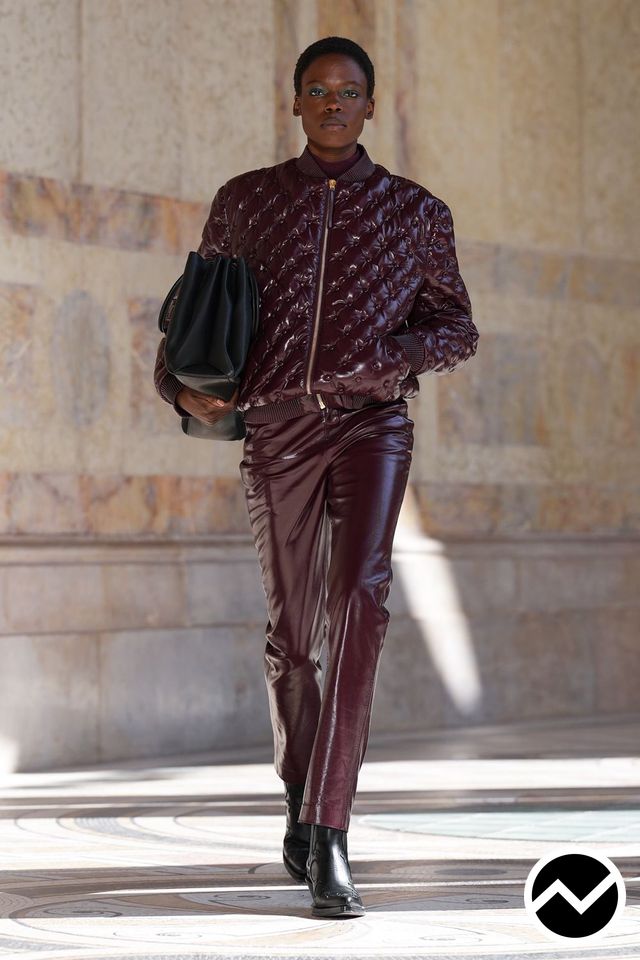 Gabriela Hearst, SS27 womenswear, Wine, look 34