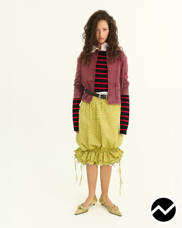 Ganni, Ganni SS27 womenswear, look 8