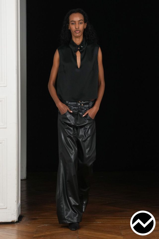 Gauchere, SS27 womenswear, High Neckline Top, look 4