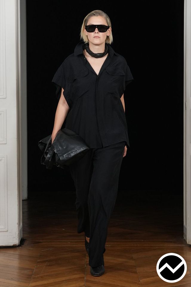 Gauchere, SS27 womenswear, Revere Shirts, look 8
