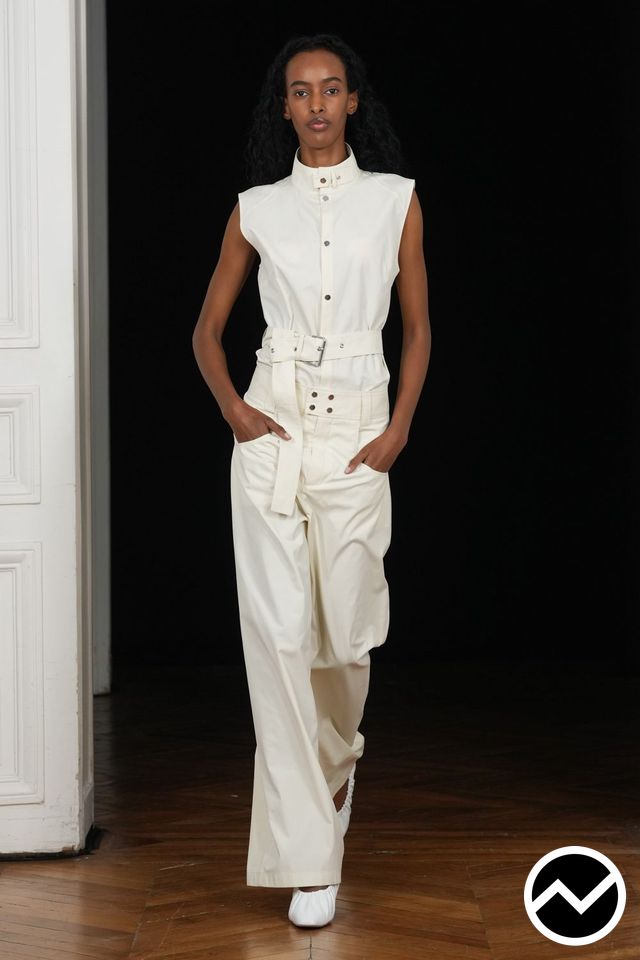 Gauchere, SS27 womenswear, High Neckline Blouse, look 16