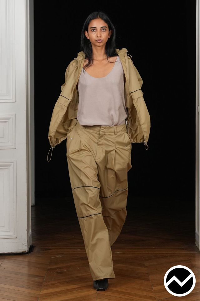 Gauchere, SS27 womenswear, Double Pleated Pants, look 22