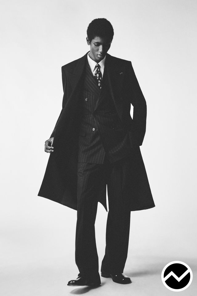 Givenchy, SS27 menswear, Overcoat, look 7