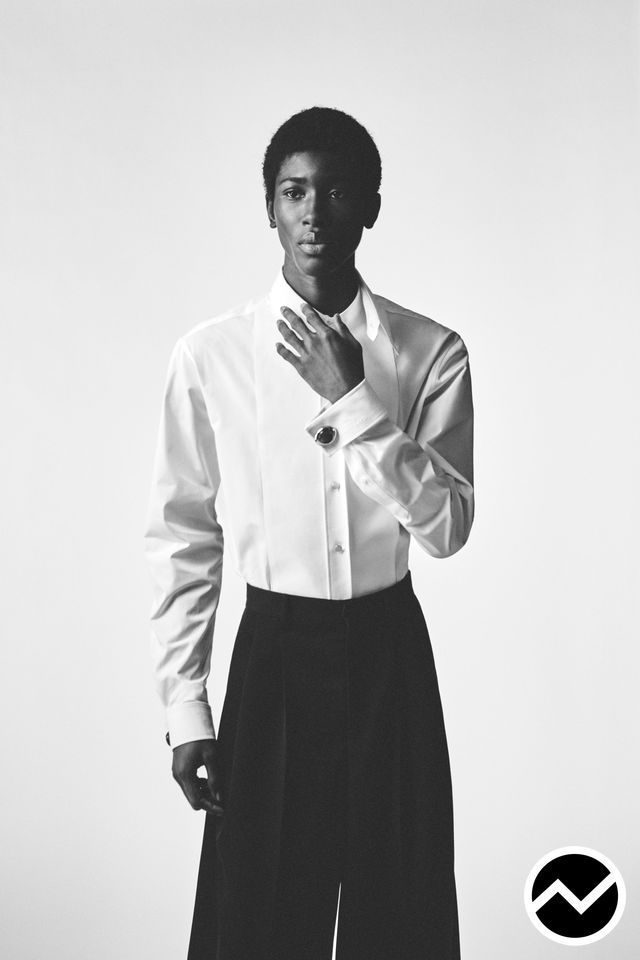 Givenchy, SS27 menswear, Formal Shirts, look 36