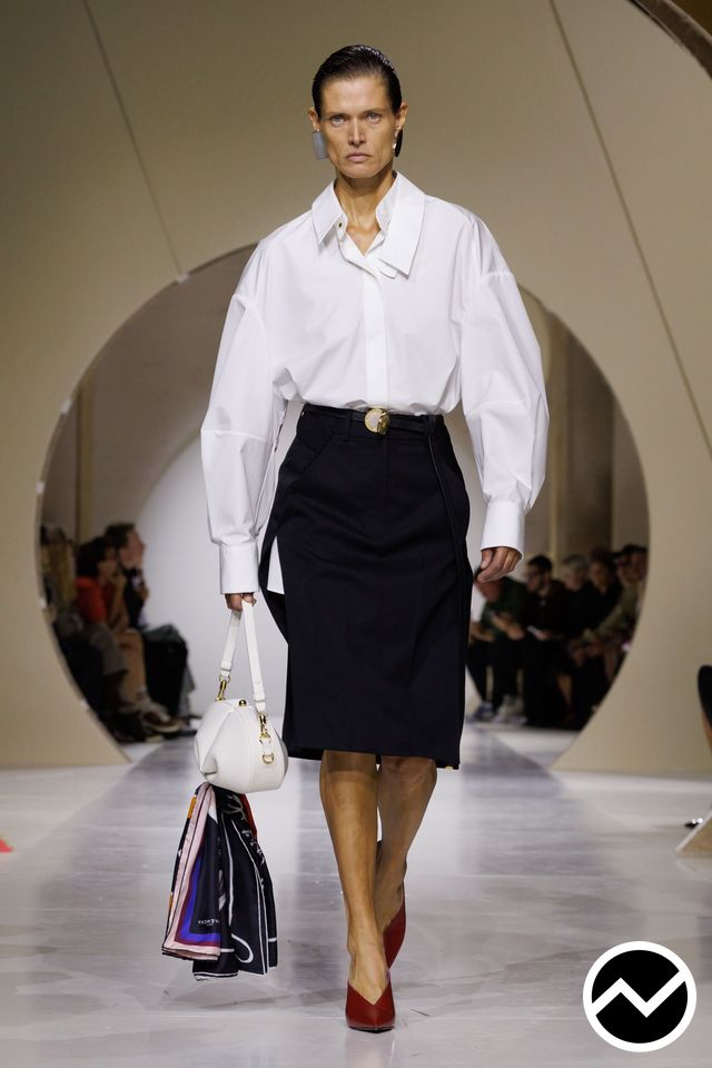 Givenchy, SS27 womenswear, Straight Skirts, look 4