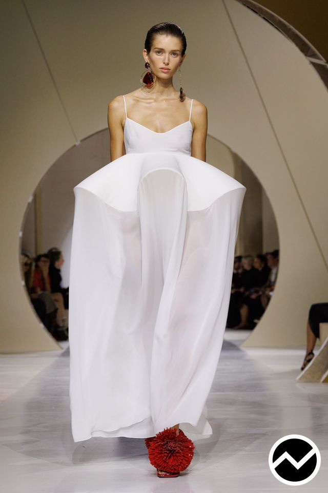 Givenchy, SS27 womenswear, Oversized Dress, look 45