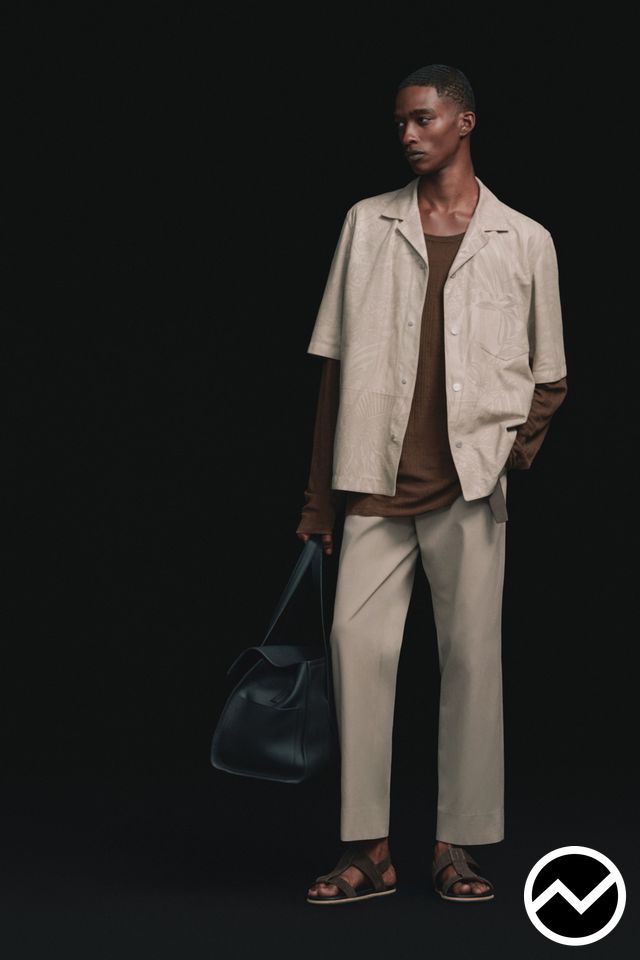 Hermès, SS27 menswear, Patch Pockets Shirts, look 9