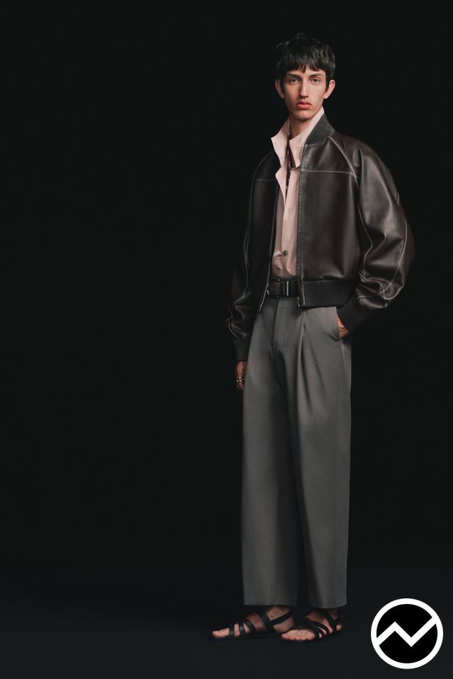 Hermès, SS27 menswear, High-Rise Pants, look 11