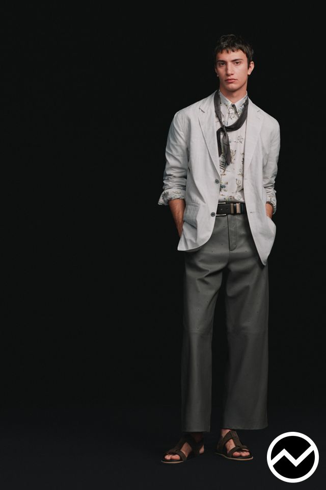 Hermès, SS27 menswear, Conversational, look 16