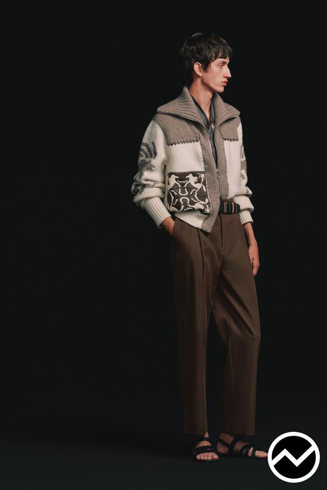 Hermès, SS27 menswear, Chocolate, look 23