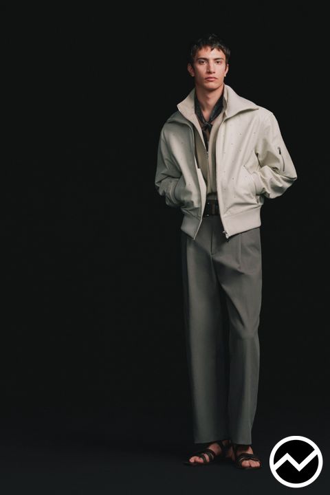 Hermès, SS27 menswear, Funnel Jacket, look 33