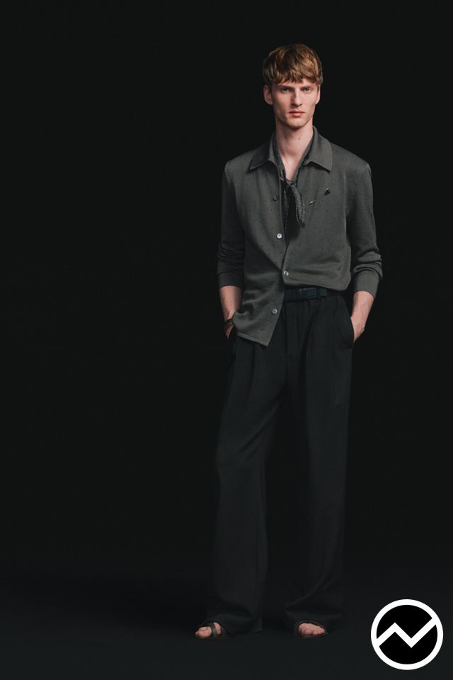 Hermès, SS27 menswear, Sweater Knit, look 39