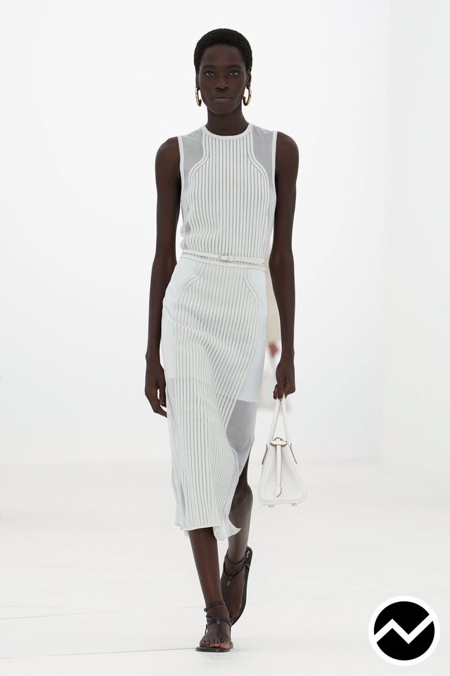 Hermès, SS27 womenswear, White, look 3