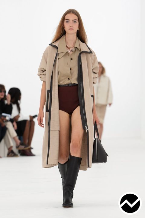 Hermès, SS27 womenswear, Skinny Shorts, look 10