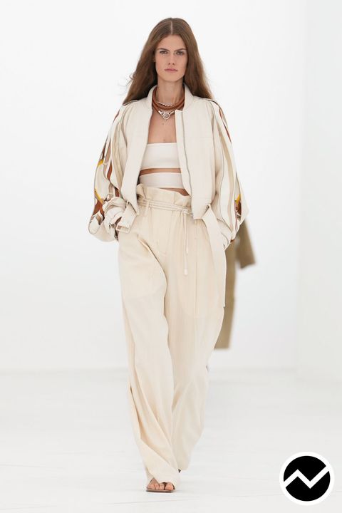 Hermès, SS27 womenswear, Palazzo Pants, look 15