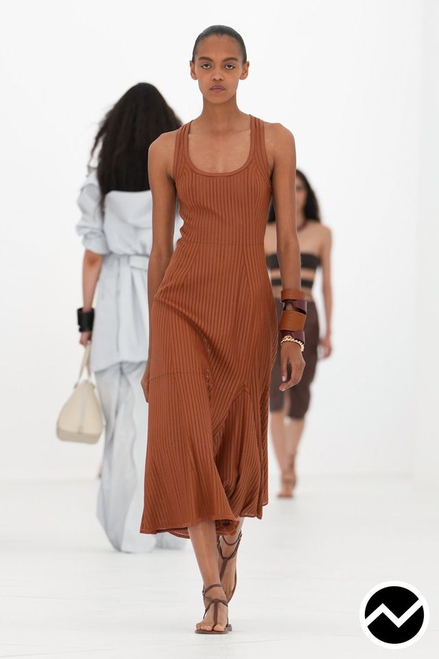 Hermès, SS27 womenswear, Scoop Dress, look 17