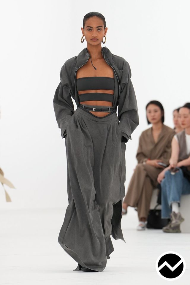Hermès, SS27 womenswear, Cropped Jacket, look 25