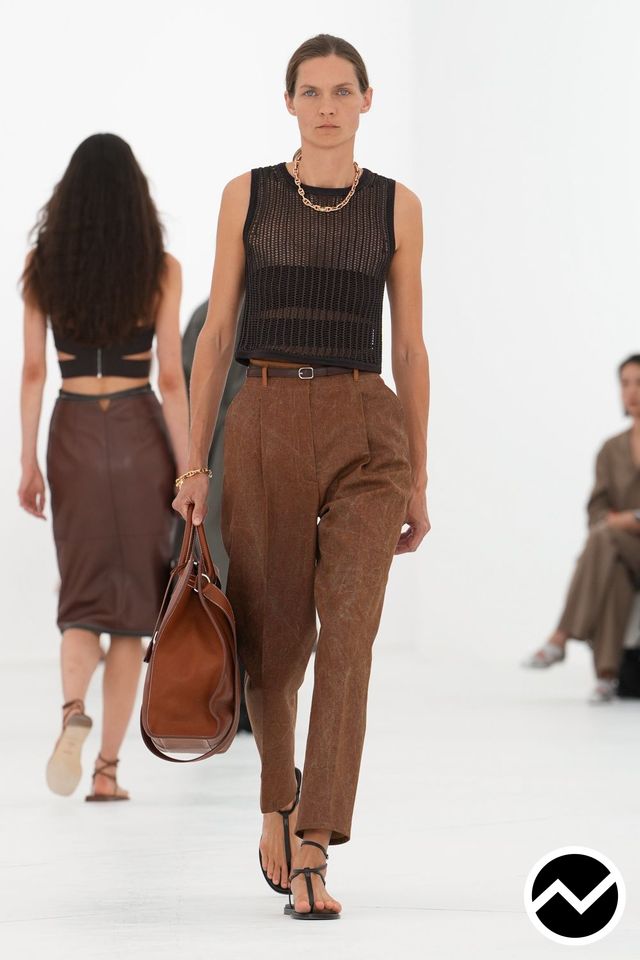 Hermès, SS27 womenswear, Tapered Fit Pants, look 29