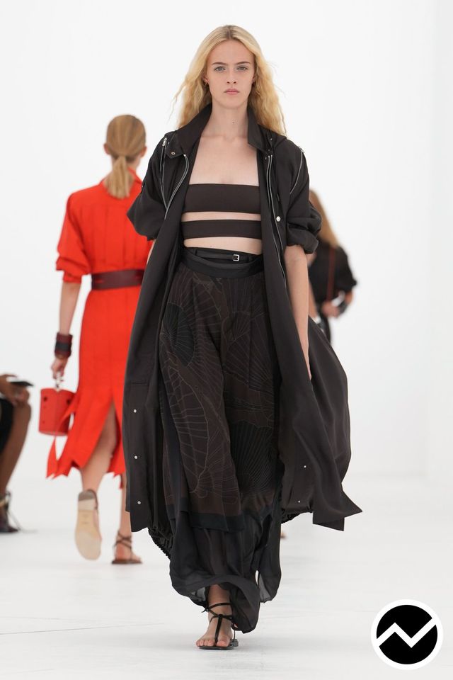Hermès, SS27 womenswear, Conversational, look 58