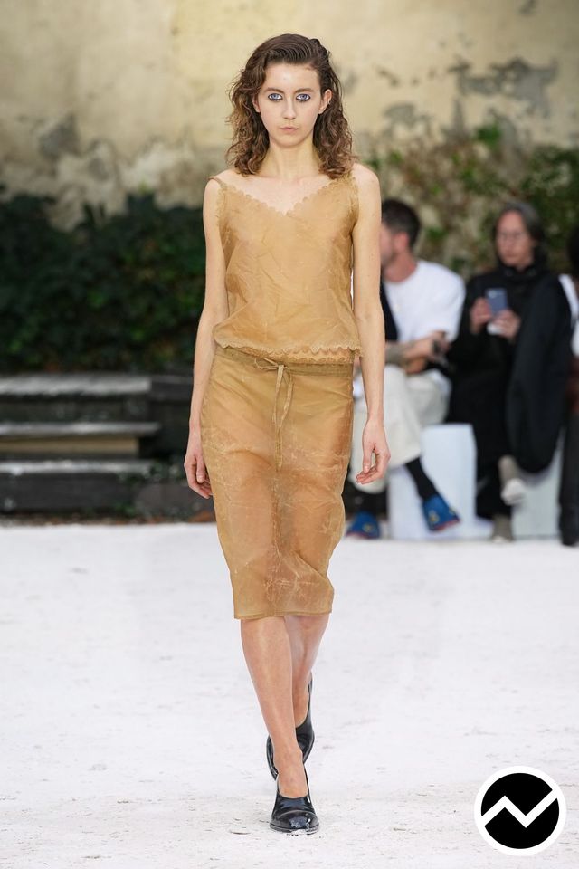 Hodakova, SS27 womenswear, Scalloped Top, look 8