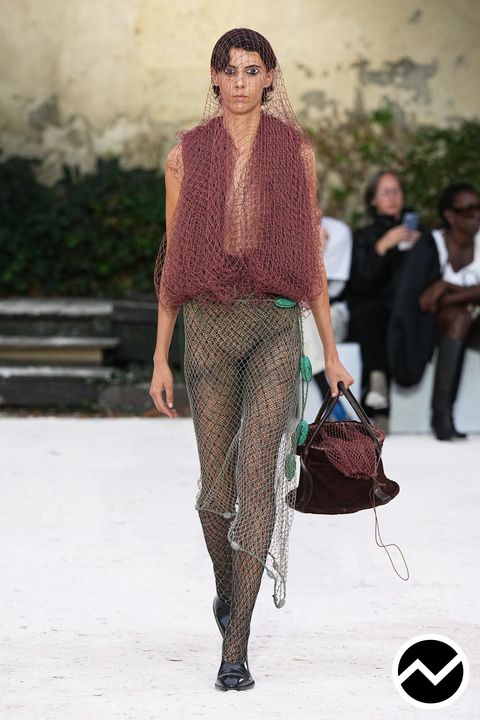 Hodakova, SS27 womenswear, Mesh, look 35