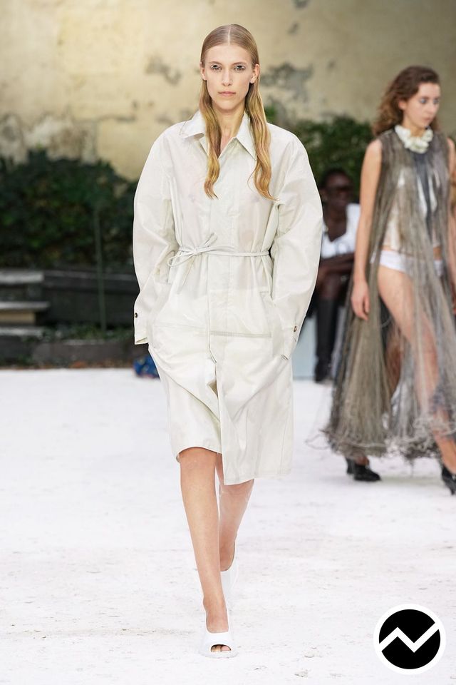 Hodakova, SS27 womenswear, Belted Coat, look 44