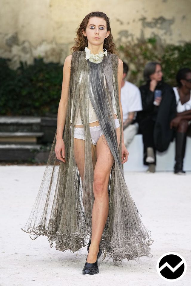Hodakova, SS27 womenswear, Taupe, look 46