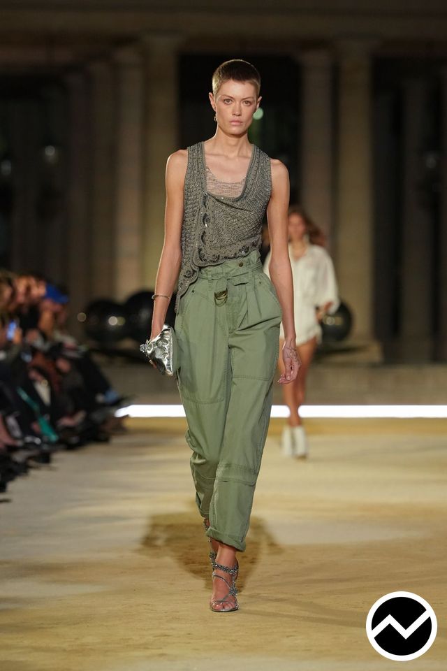 Isabel Marant, SS27 womenswear, Moss, look 8
