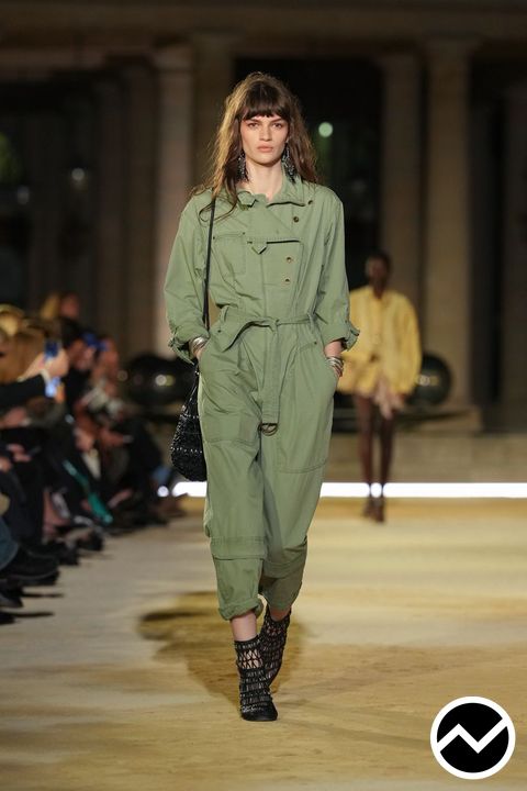Isabel Marant, SS27 womenswear, Herbal Green, look 13