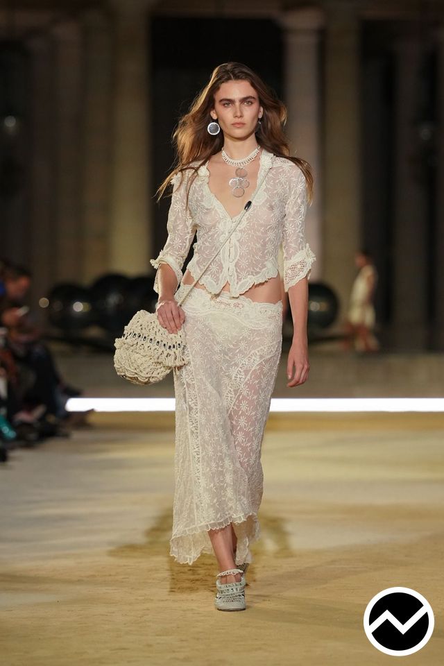 Isabel Marant, SS27 womenswear, Scalloped Top, look 35