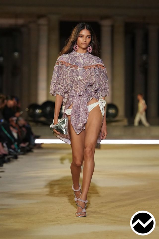 Isabel Marant, SS27 womenswear, Lavender, look 42
